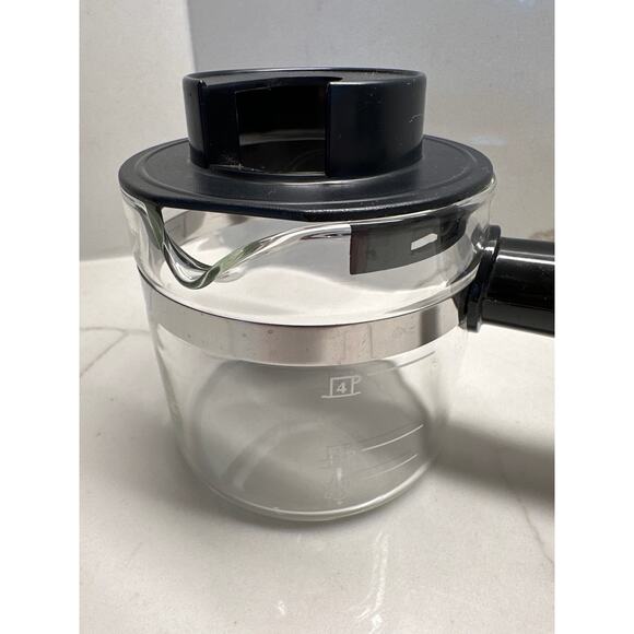 Krups Espresso Carafe 4 Cup Glass Coffee Replacement F0274200 - Picture 2 of 8